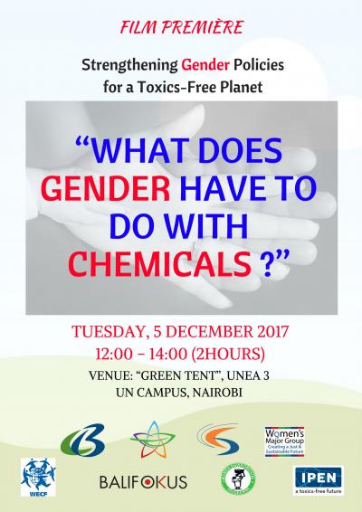 what's gender got to do with chemicals
