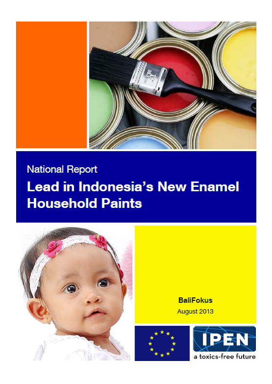 Indonesia Lead Paint Report Cover